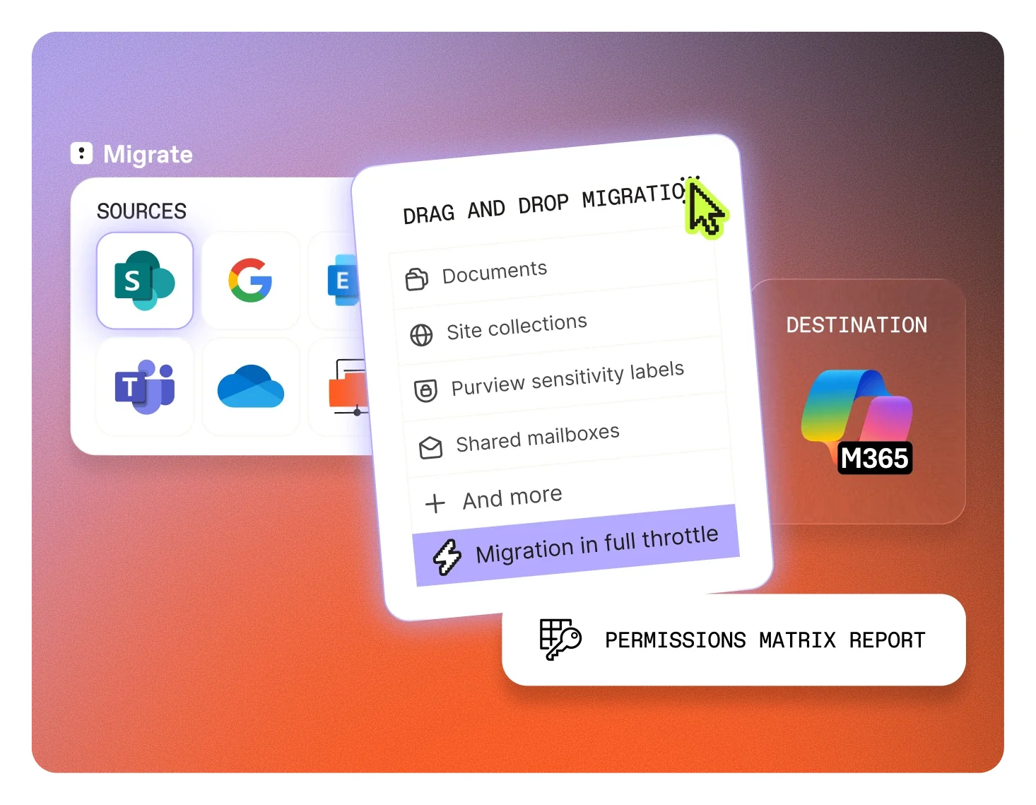 Microsoft 365 migration tool & software for reliable & scalable migrations