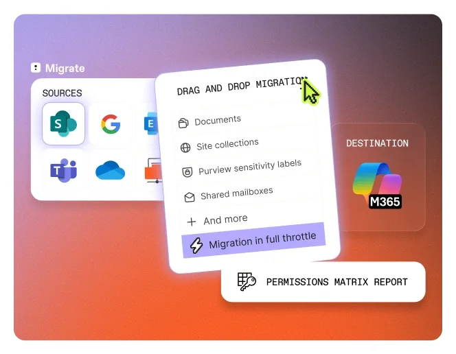 Microsoft 365 migration tool & software for reliable & scalable migrations