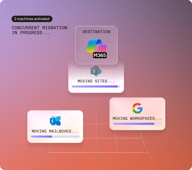 Migrate Save time & effort on data migration