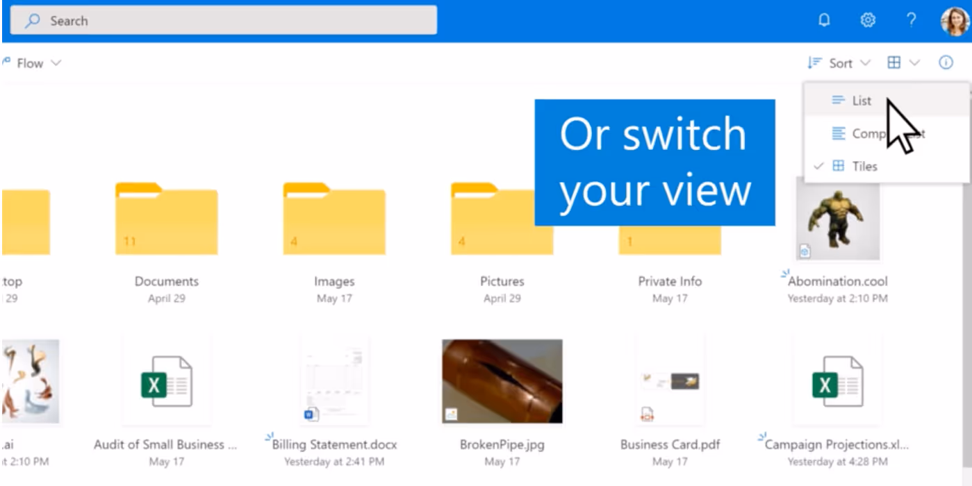 Onedrive View