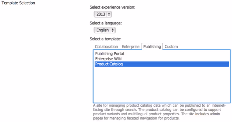 SharePoint 2013 Product Catalog - Good reason to migrate