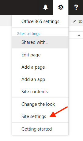 Start Create SharePoint site column