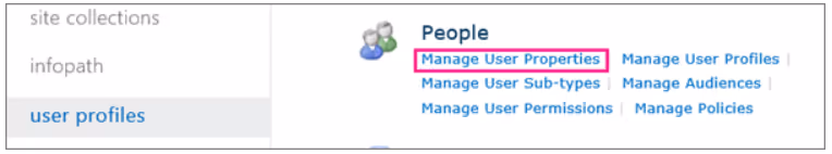Manage Sharepoint User Profiles People