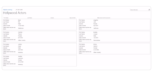 Boxed Style for SharePoint views