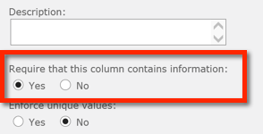 Required Fields Version History SharePoint Migration