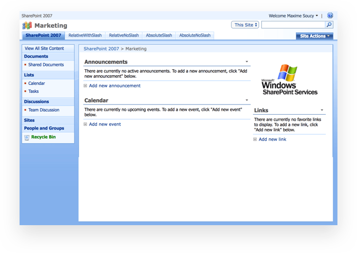SharePoint 2007