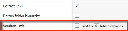 Limit Version History SharePoint Migration Sharegate