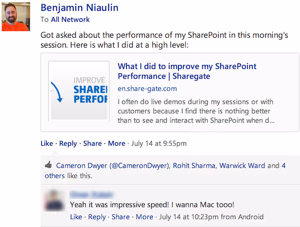 No you're wrong, SharePoint doesn't suck