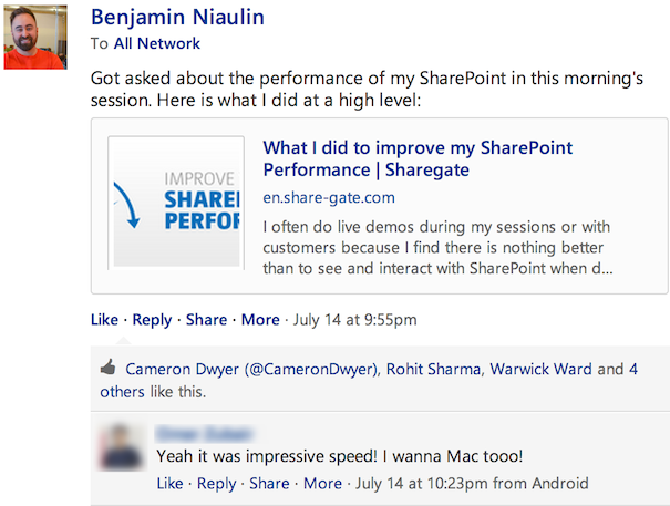No you're wrong, SharePoint doesn't suck