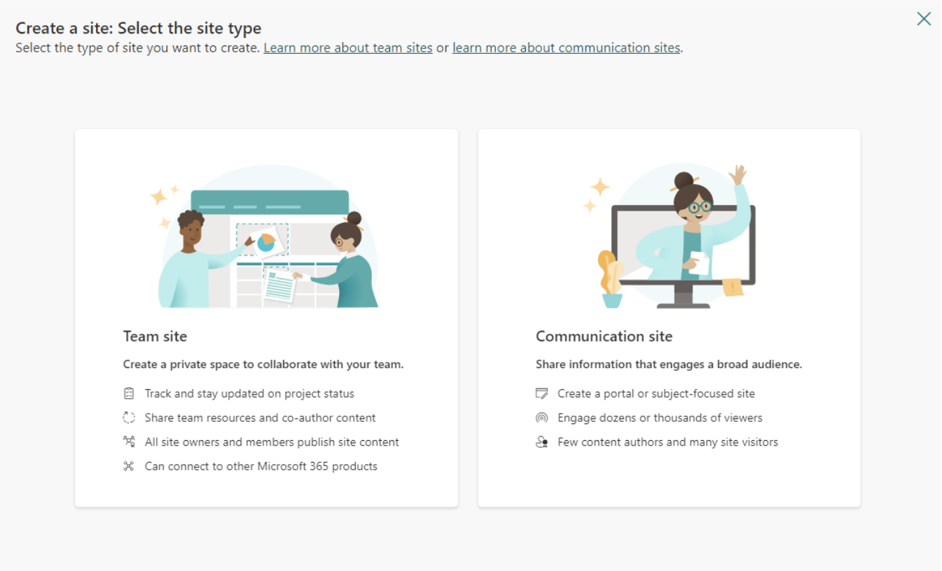 Create A Site