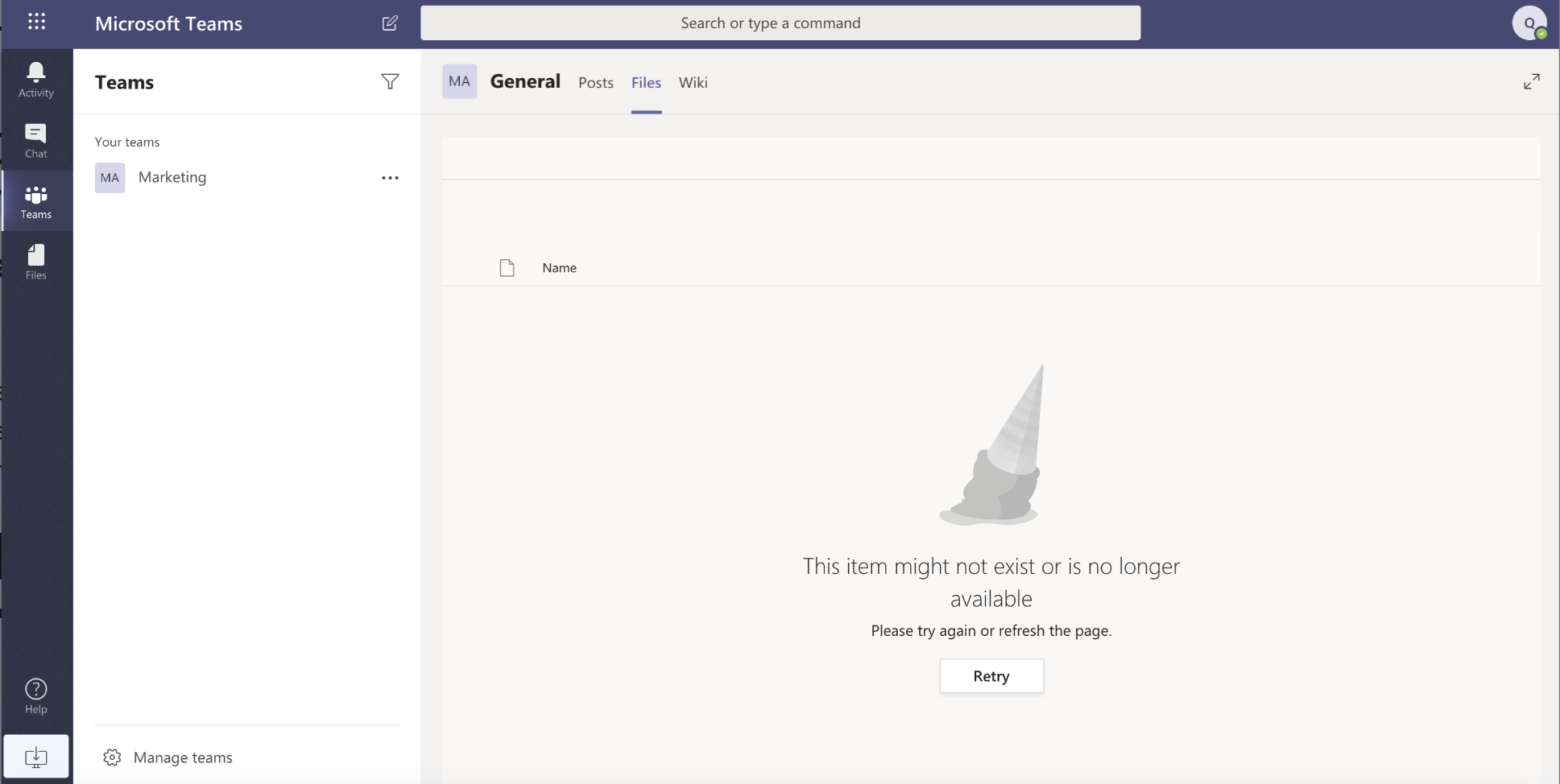 What Guests See In Teams If External Sharing Is Disabled