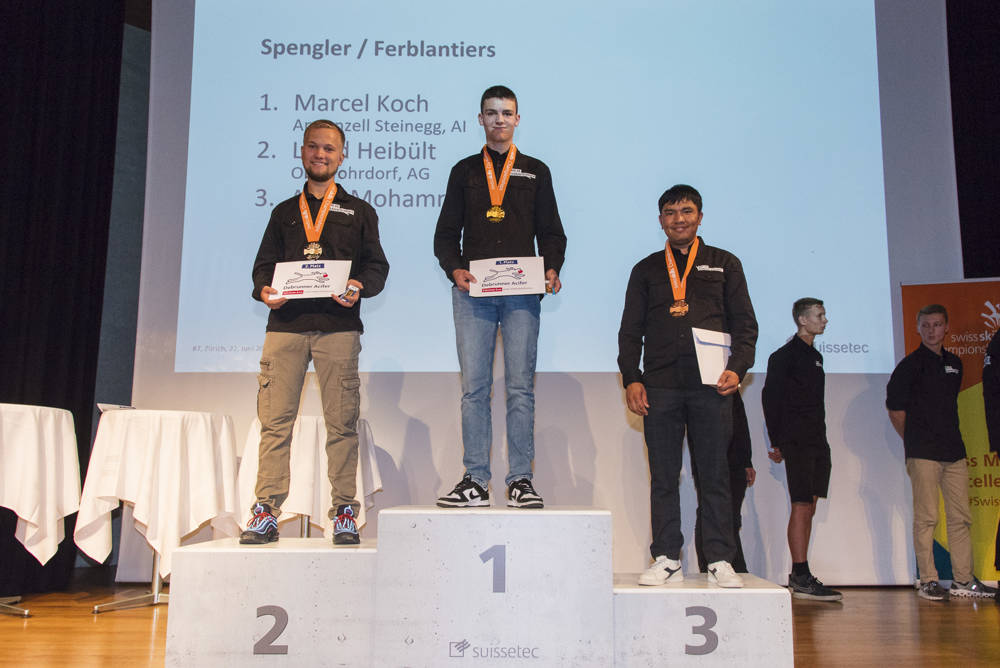 Medaillengewinner Spengler 2021