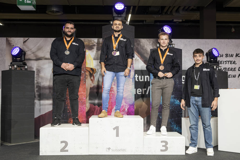 Medaillengewinner Lüftungsanlagenbauer