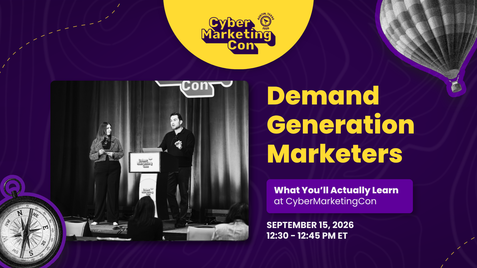 Demand Generation Marketers: What You'll Actually Learn at CyberMarketingCon