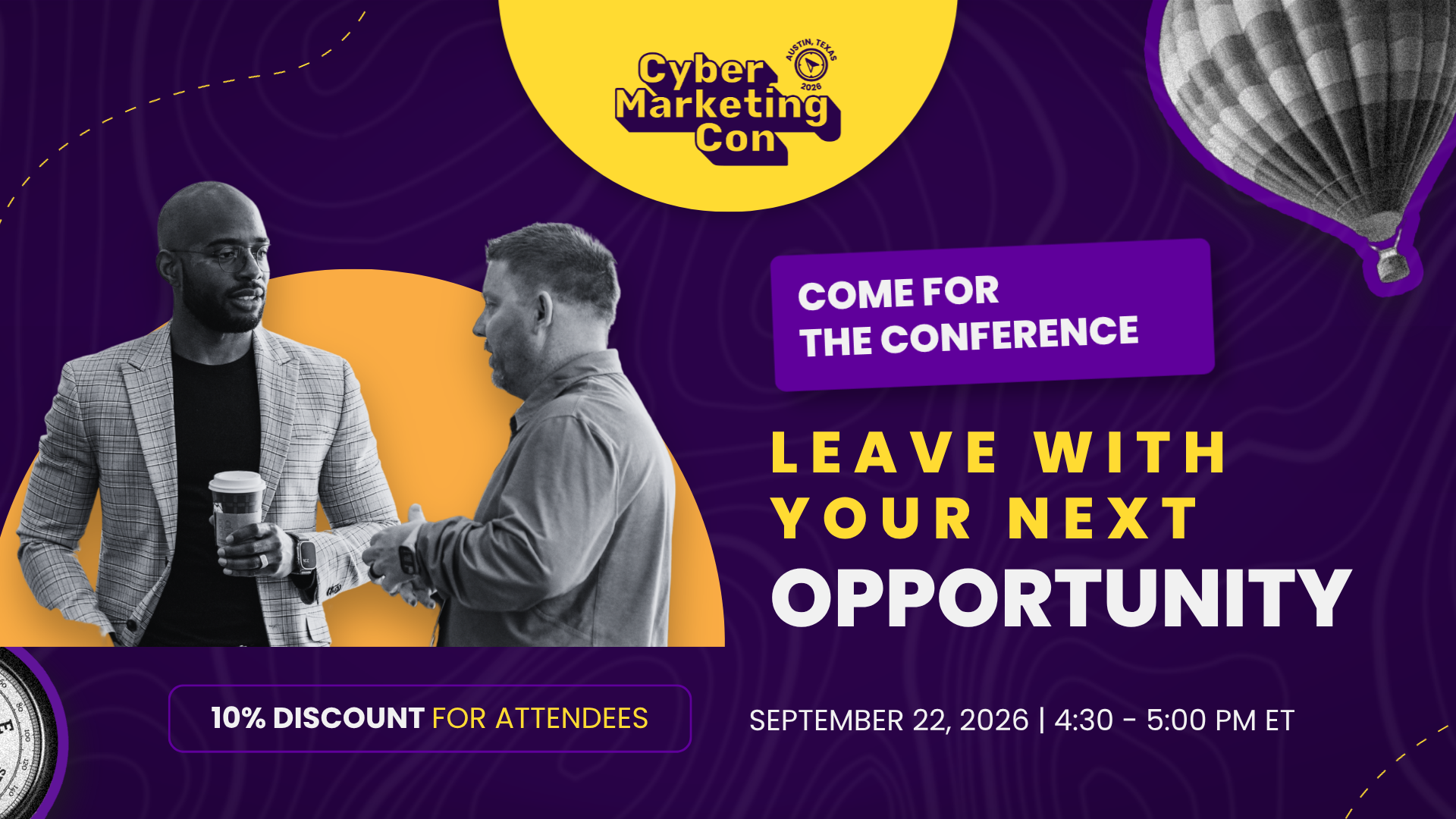 Come for the Conference, Leave With Your Next Opportunity