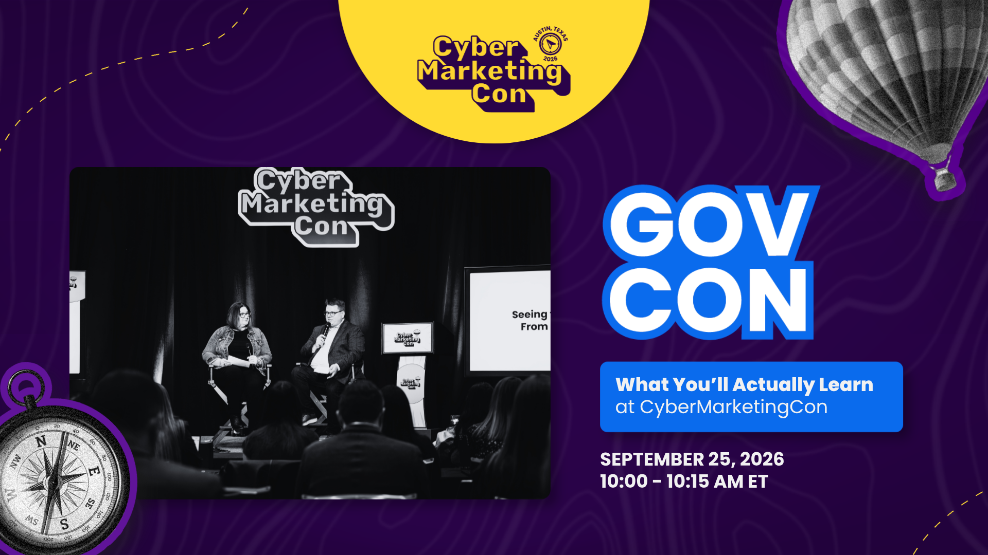 GovCon & Public Sector GTM: What You'll Actually Learn at CyberMarketingCon