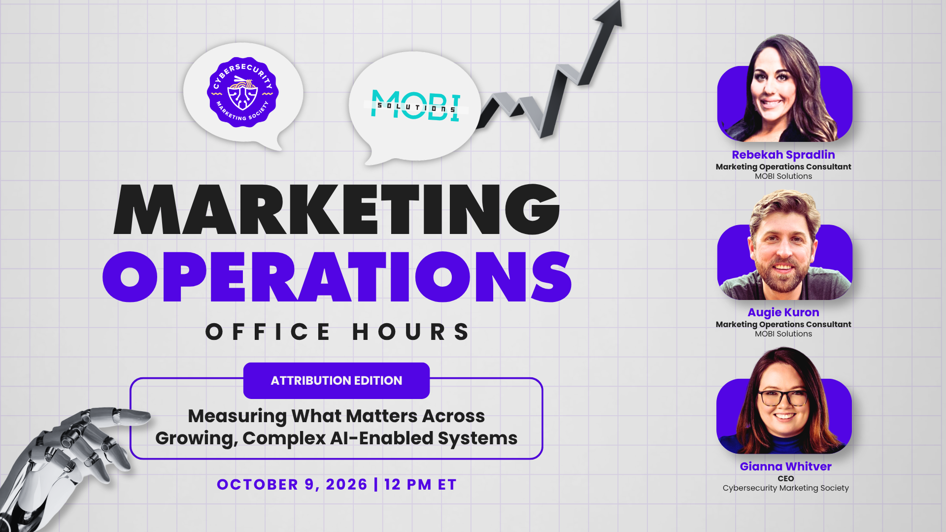 Marketing Operations Office Hours [Attribution Edition: Measuring What Matters Across Growing, Complex AI-Enabled Systems]