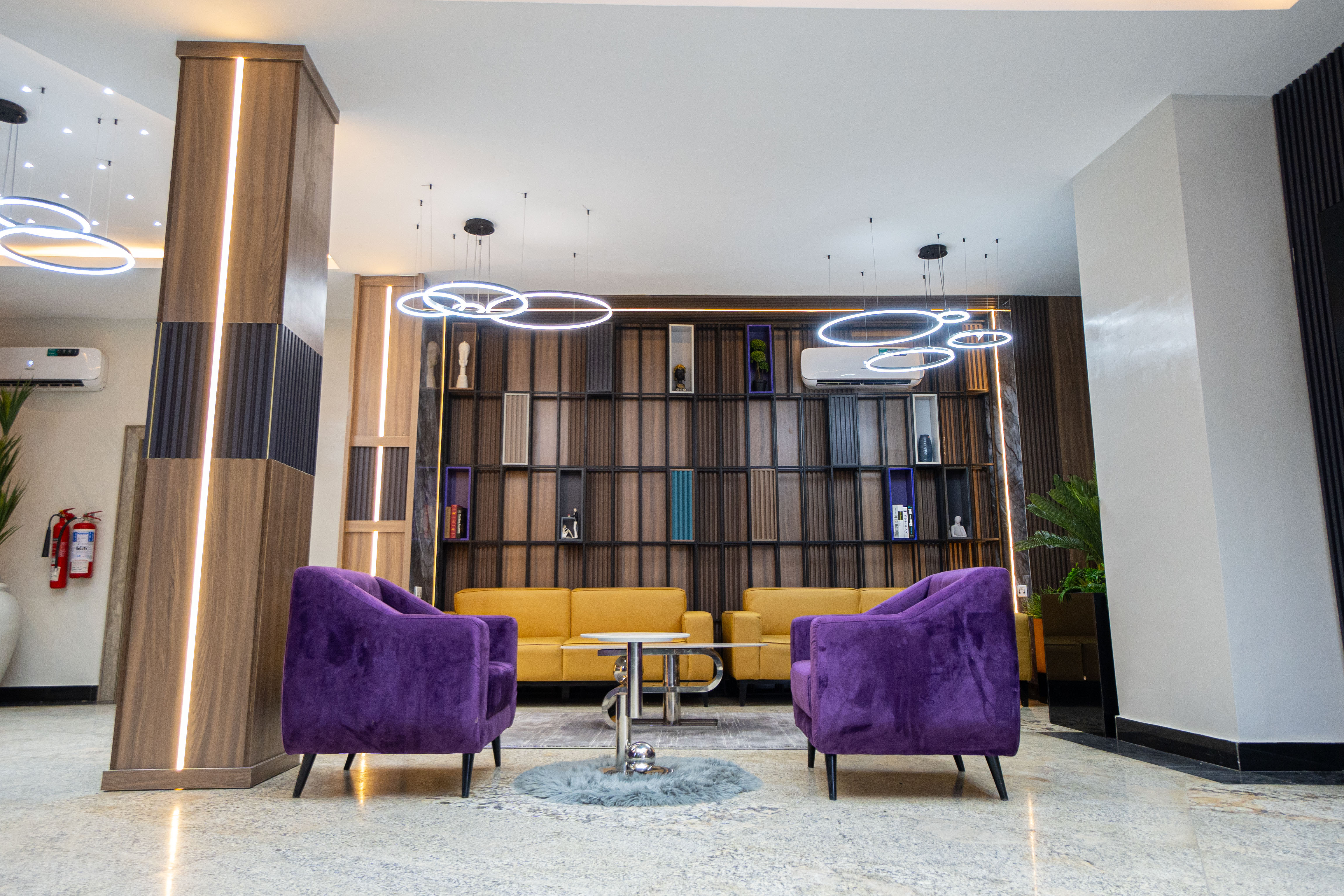Reception hall