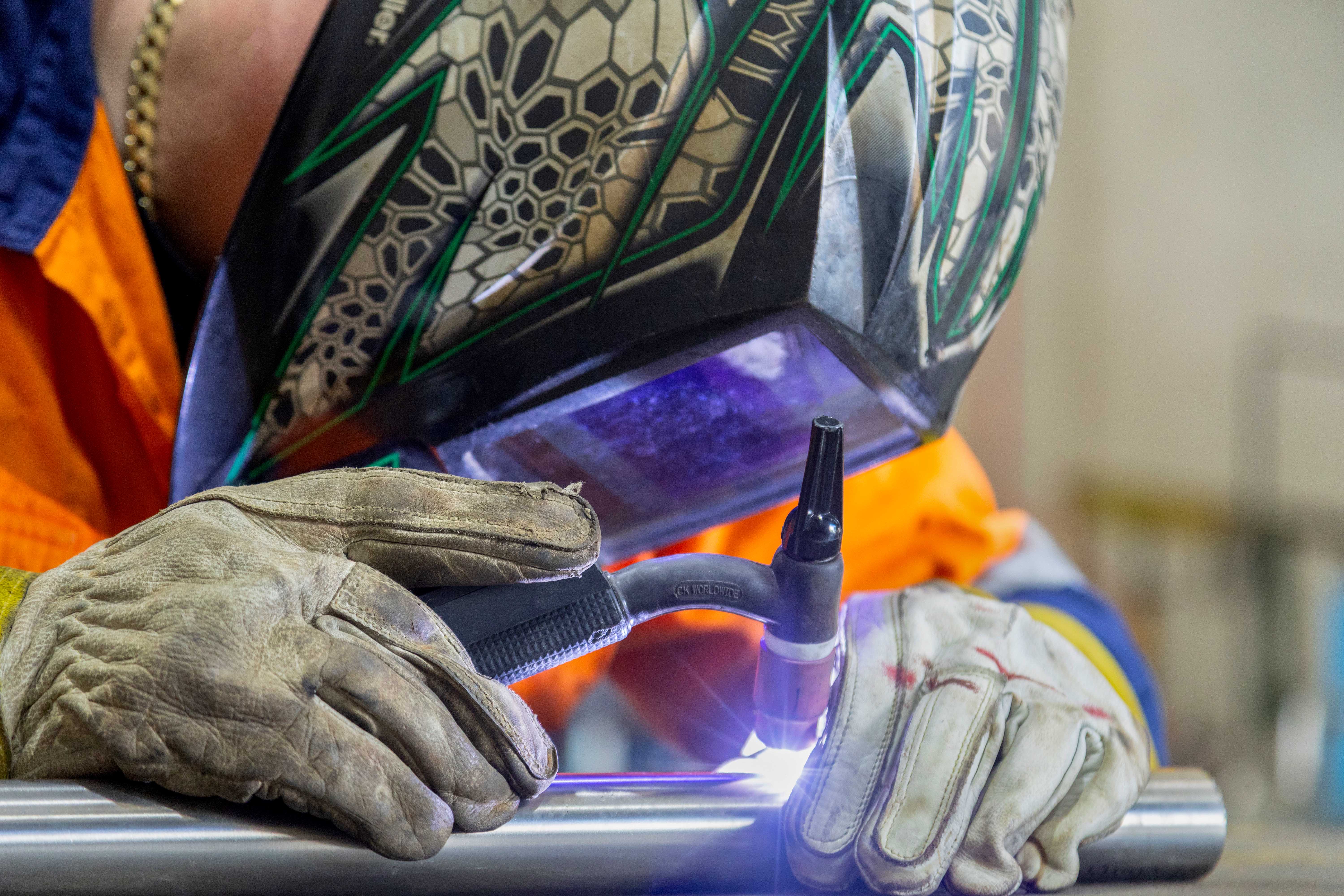 Person Welding