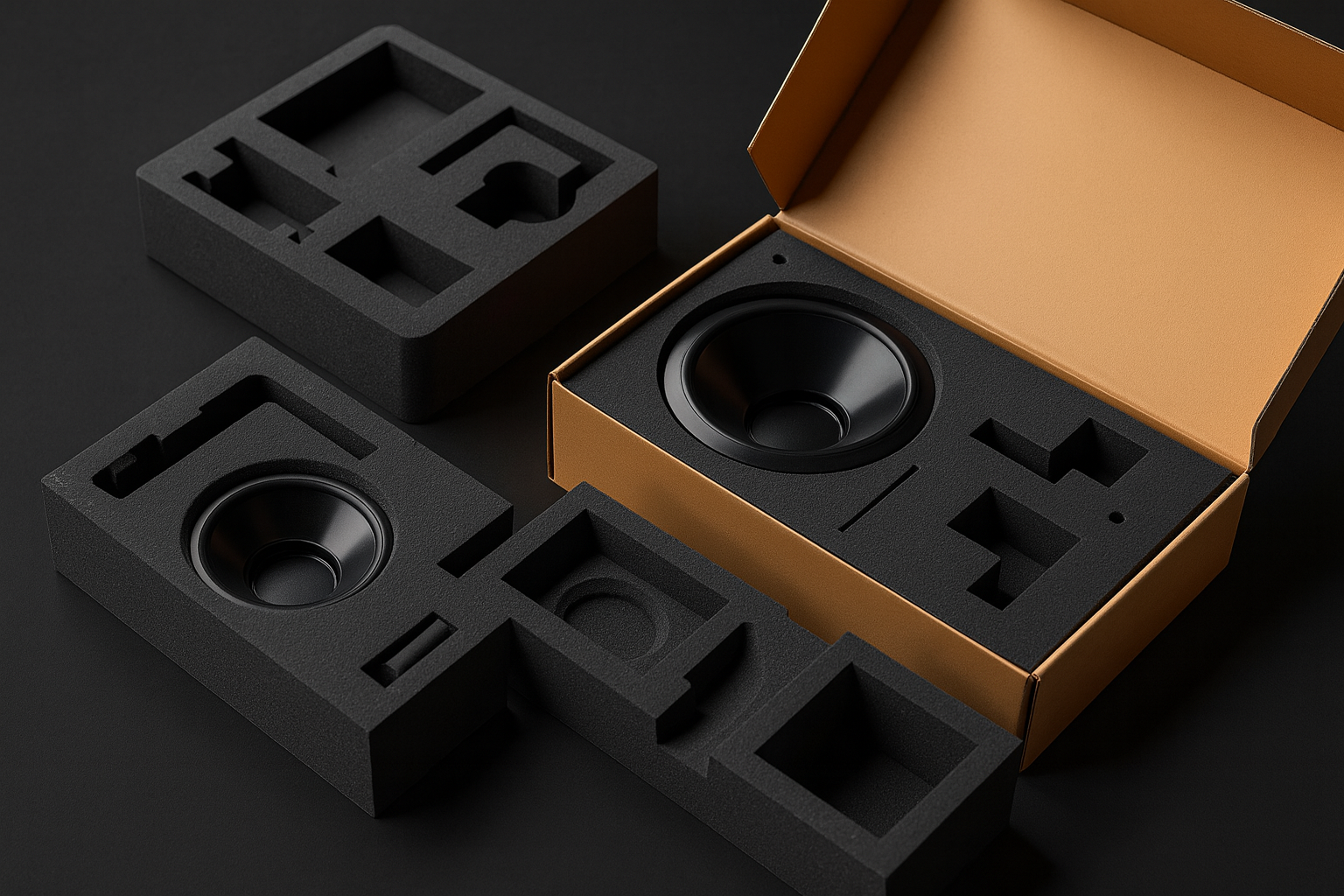 Design packaging - brown box image