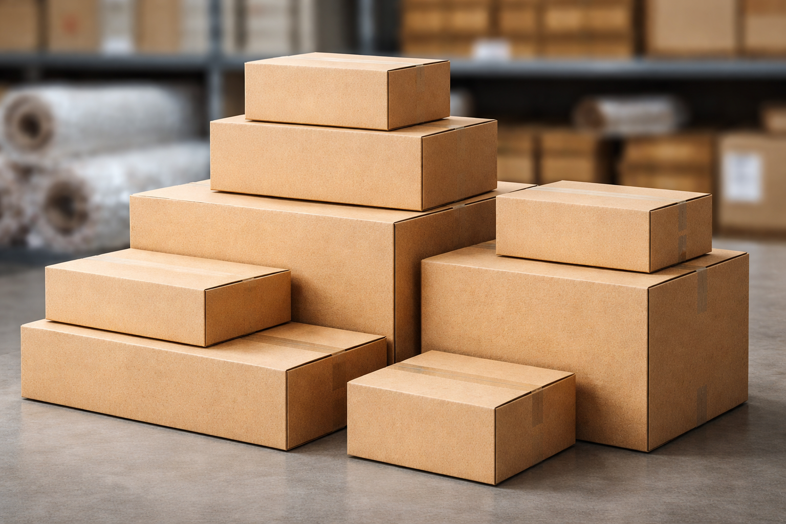 Design packaging  - brown box image