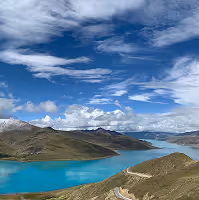 The land scape of China.