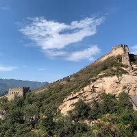 The land scape of China.