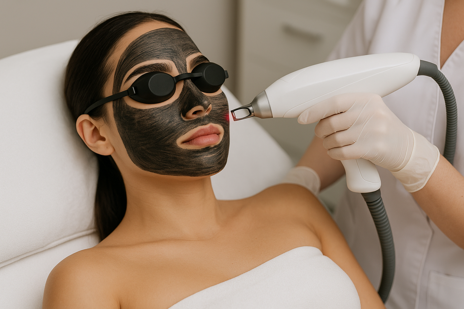 Hollywood Peel (laser carbone)