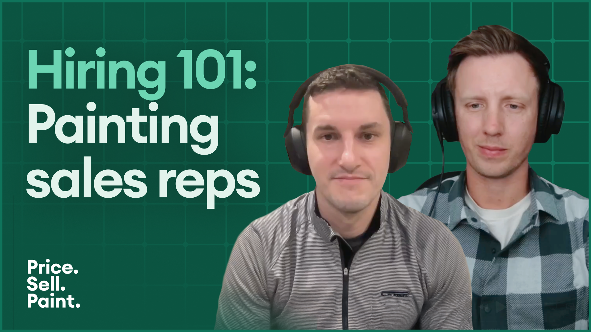 YouTube thumbnail for the episode of the Price. Sell. Paint podcast.