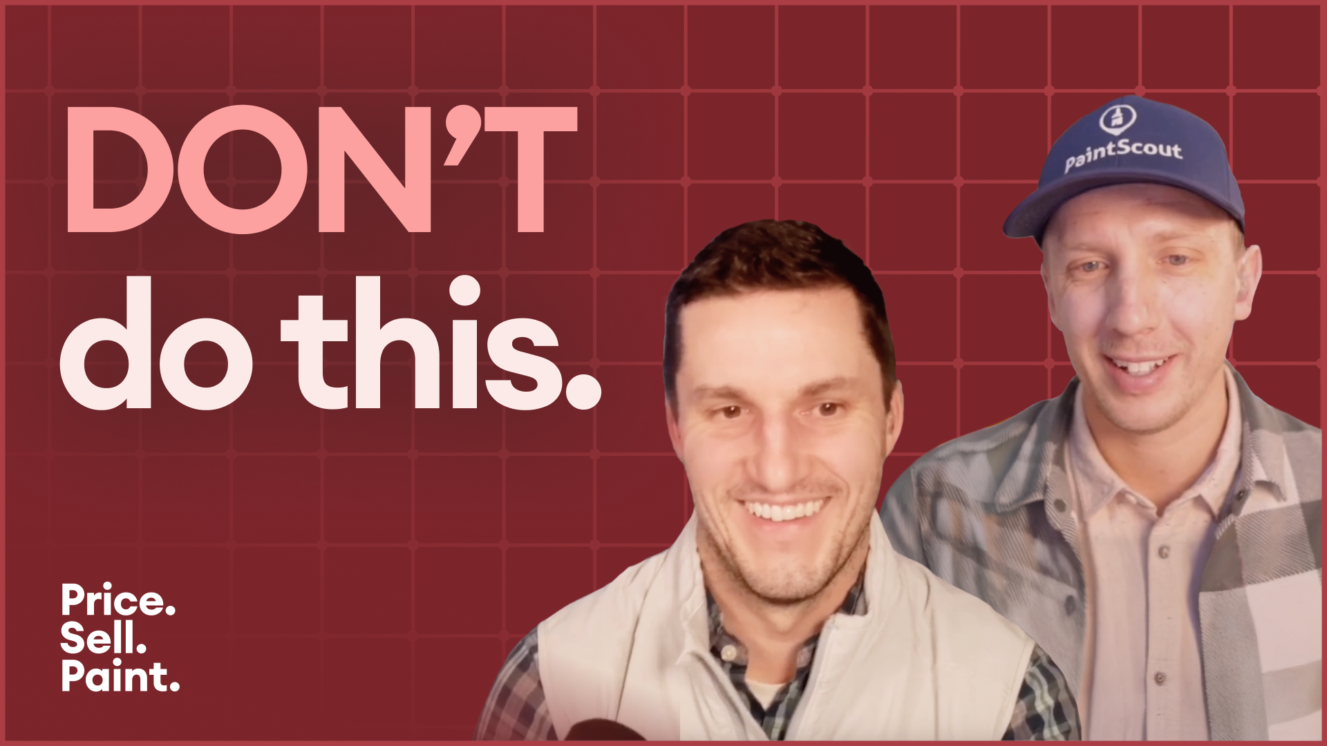 YouTube thumbnail for the episode of the Price. Sell. Paint podcast.