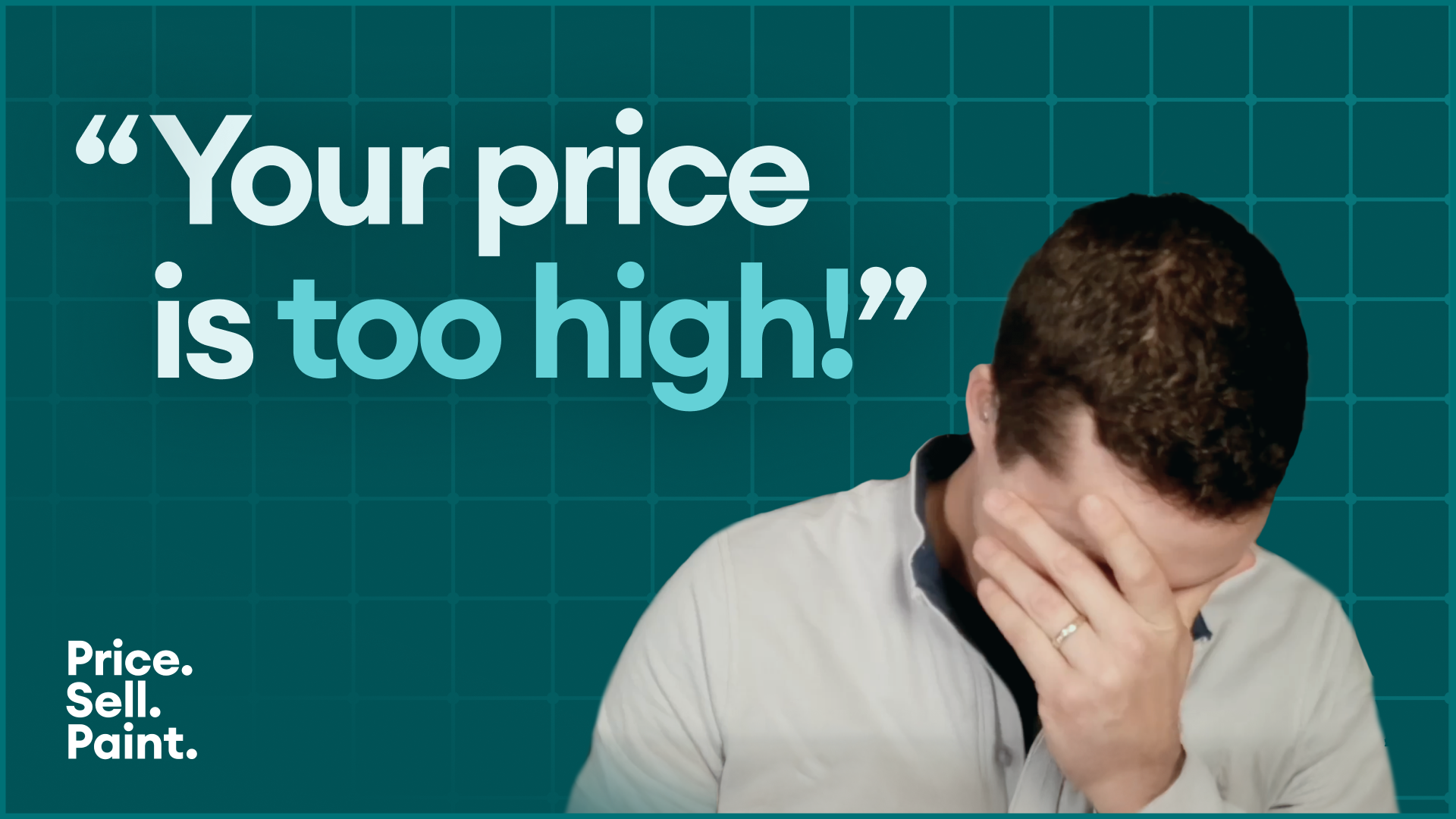 YouTube thumbnail for the episode of the Price. Sell. Paint podcast.