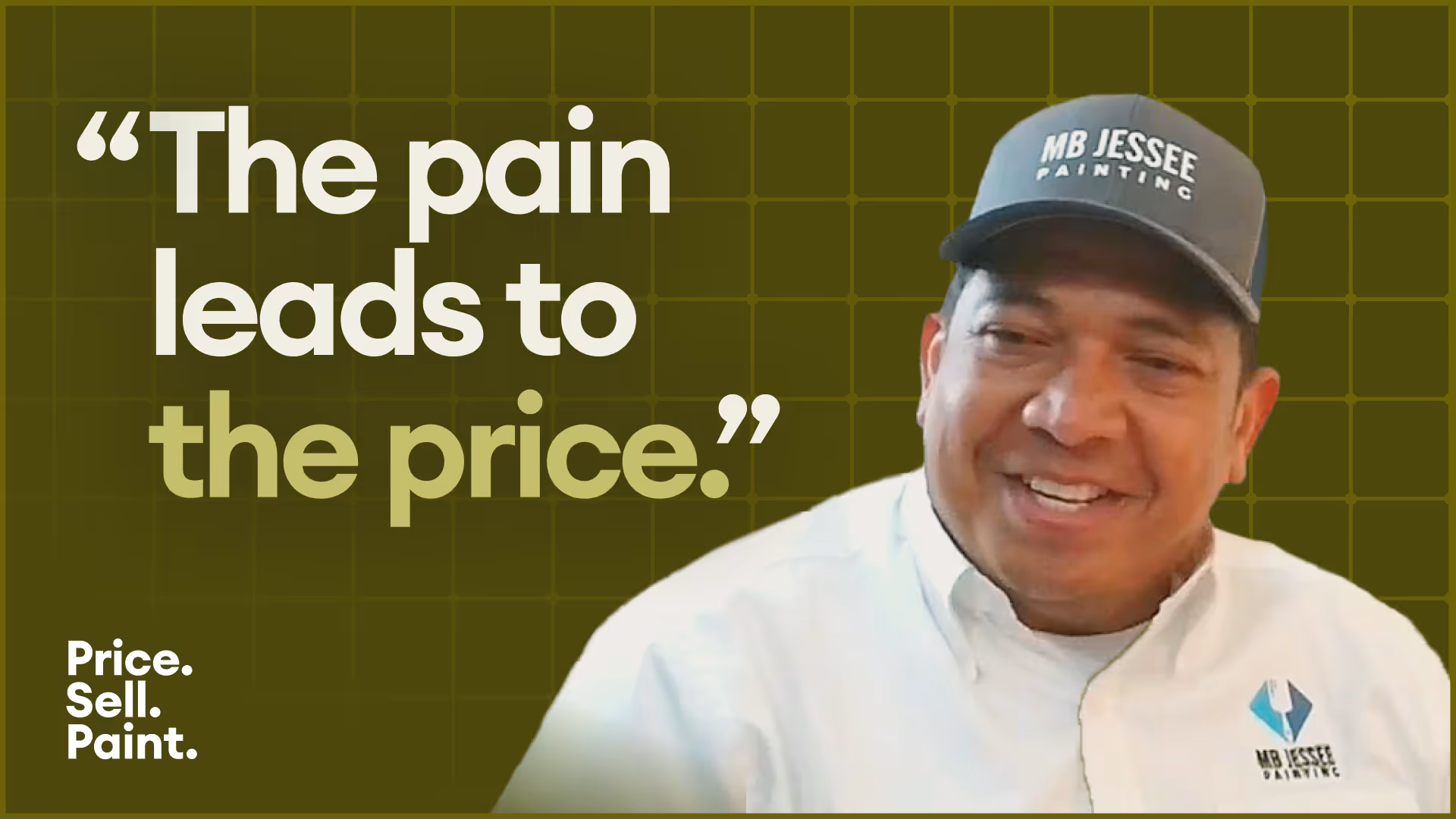 YouTube thumbnail for the episode of the Price. Sell. Paint podcast.