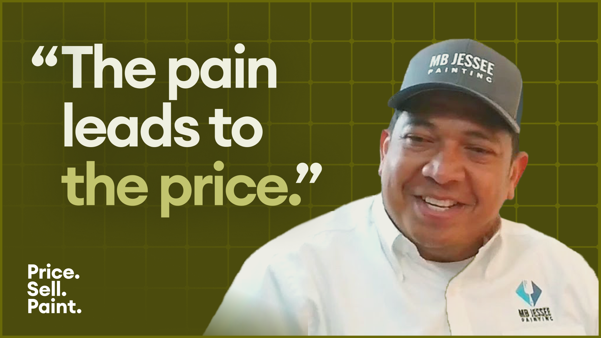 YouTube thumbnail for the episode of the Price. Sell. Paint podcast.
