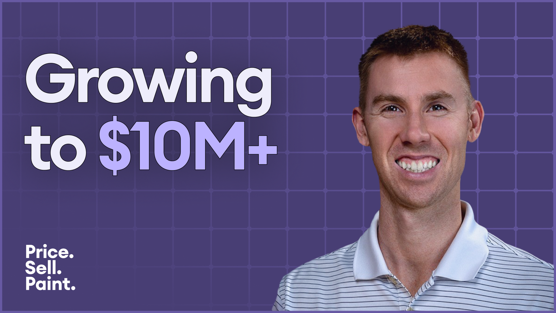 YouTube thumbnail for the episode of the Price. Sell. Paint podcast.