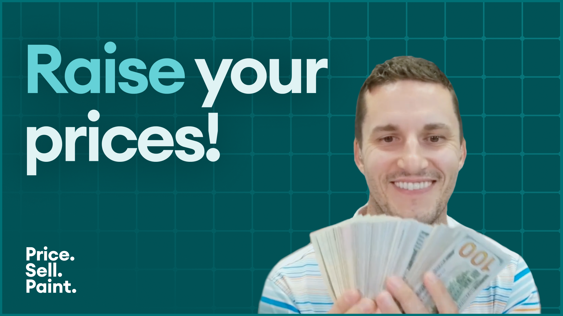 YouTube thumbnail for the episode of the Price. Sell. Paint podcast.