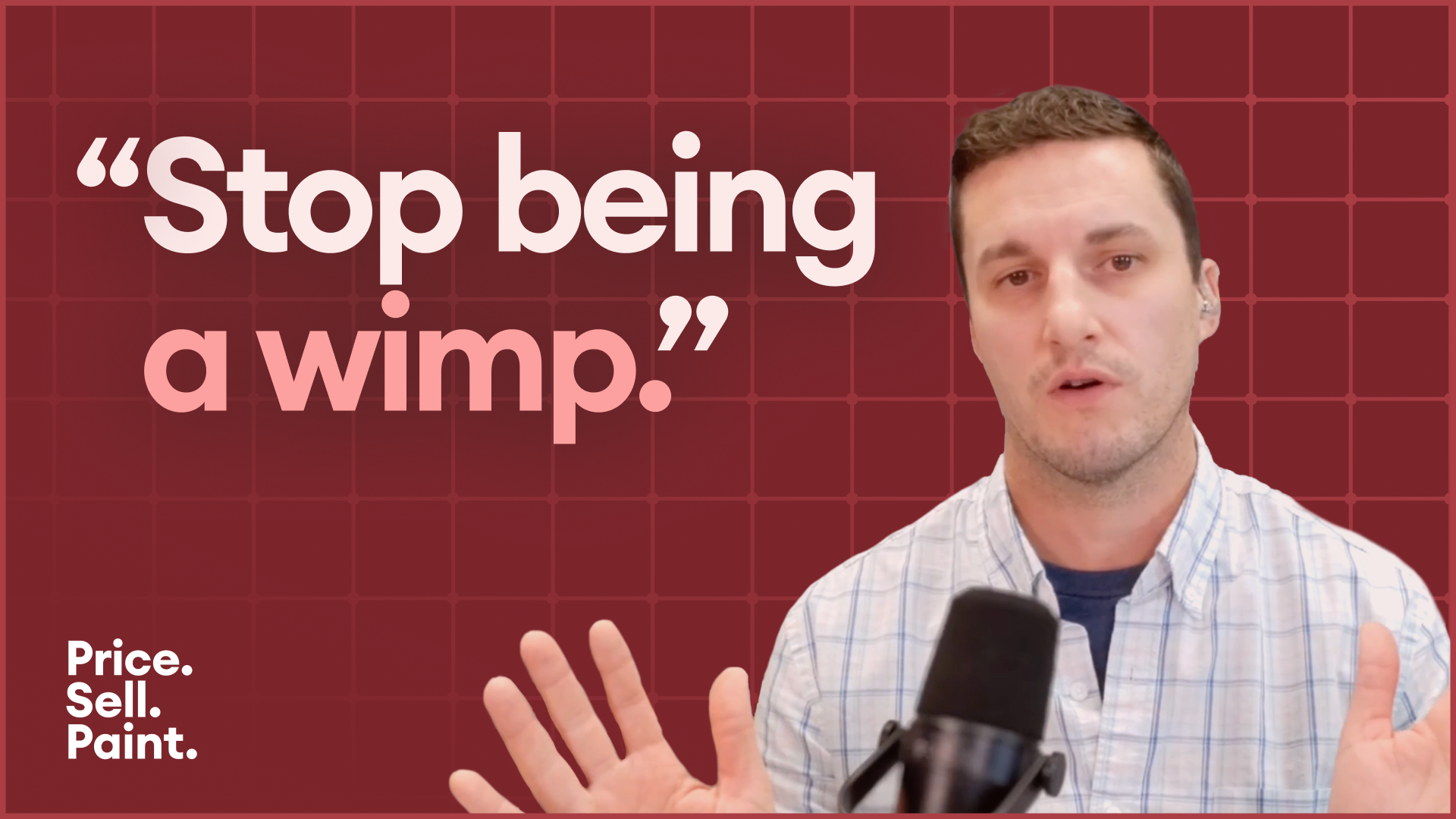 YouTube thumbnail for the episode of the Price. Sell. Paint podcast.