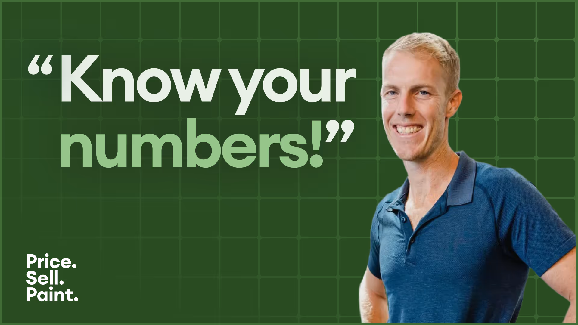 YouTube thumbnail for the episode of the Price. Sell. Paint podcast.