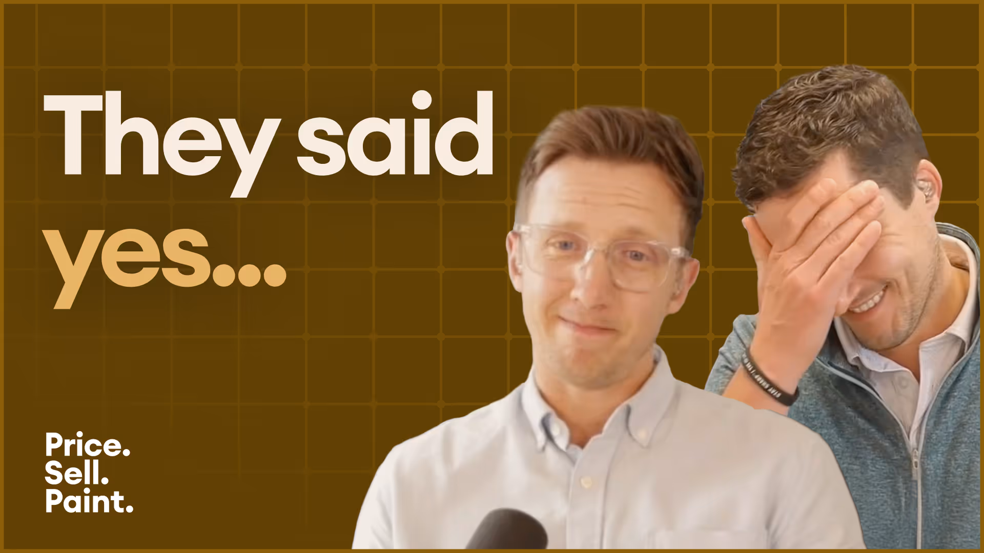 YouTube thumbnail for the episode of the Price. Sell. Paint podcast.