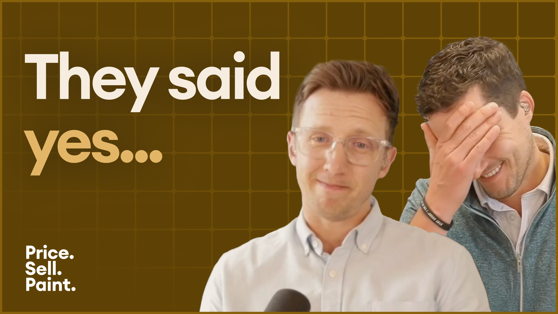YouTube thumbnail for the episode of the Price. Sell. Paint podcast.