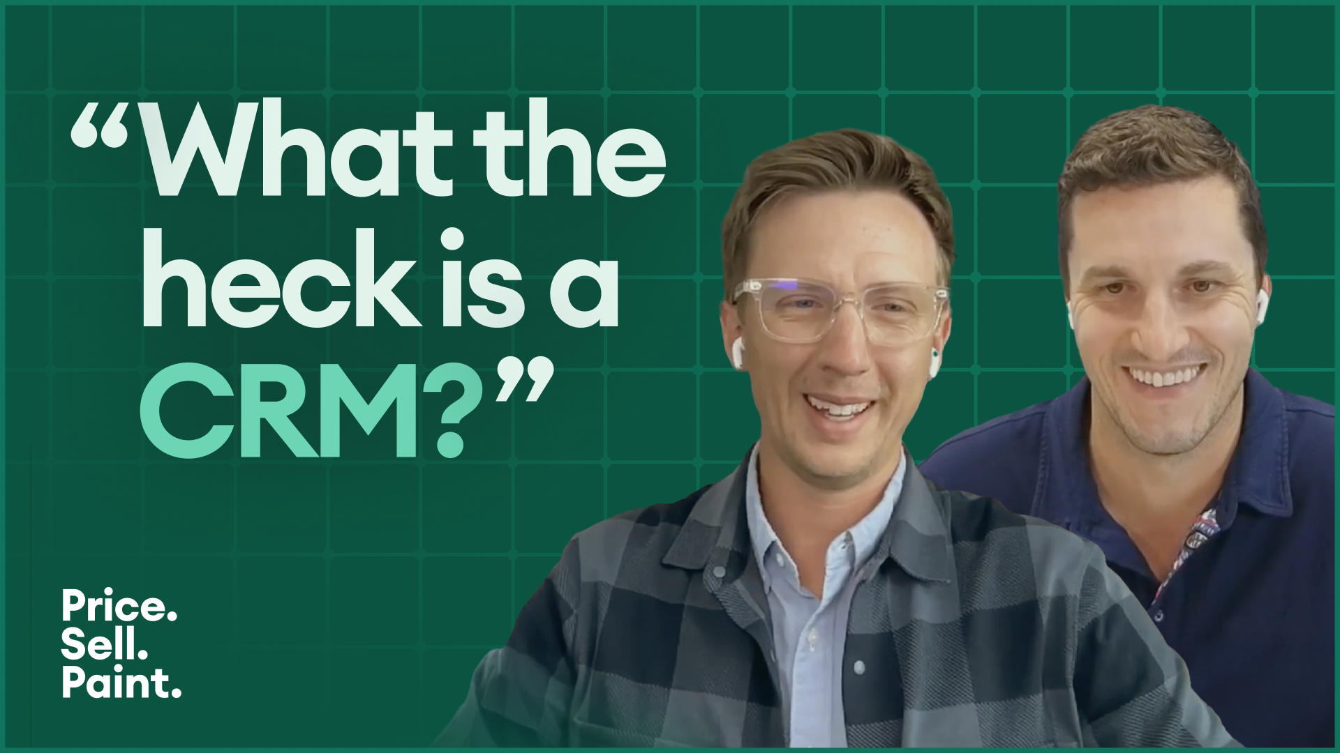 YouTube thumbnail for the episode of the Price. Sell. Paint podcast.