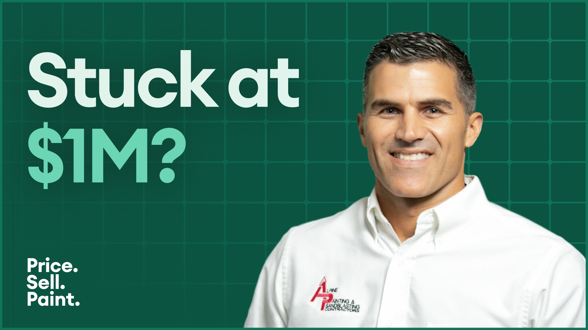 YouTube thumbnail for the episode of the Price. Sell. Paint podcast.