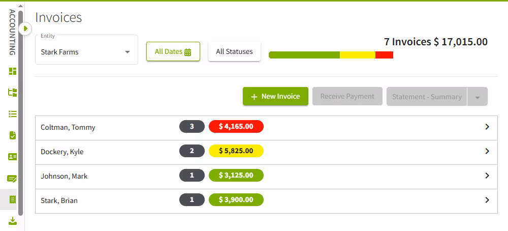 Invoicing Improvements