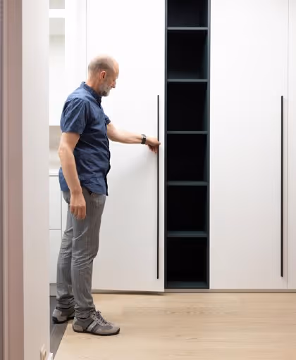 Bekijk onze modelwoning en ontdek wat allemaal mogelijk is met maatkasten.