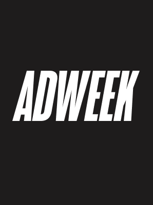 White ADWEEK text logo on a black background.
