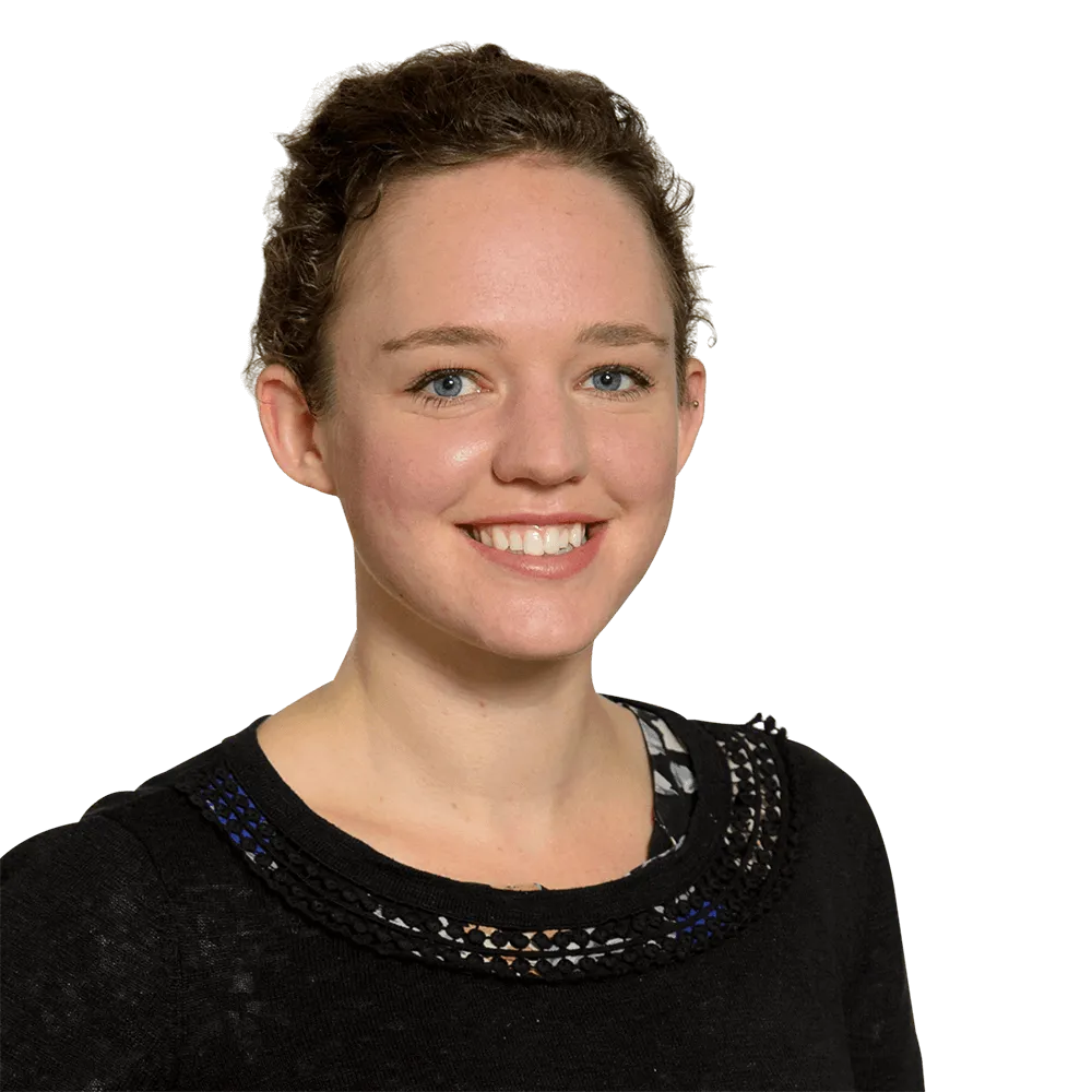 Headshot of Georgina Graham looking at the camera and smiling.