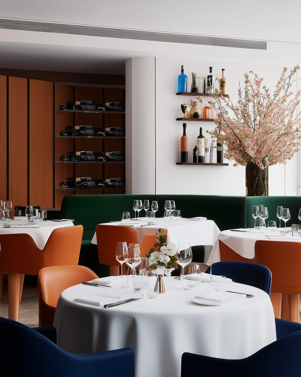 Sophisticated Dining Area