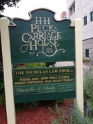 H.H. Peck Carriage House Sign