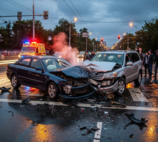 Car accident in Southington