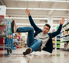Slip and fall in Bristol