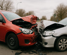 Car accident in Kent